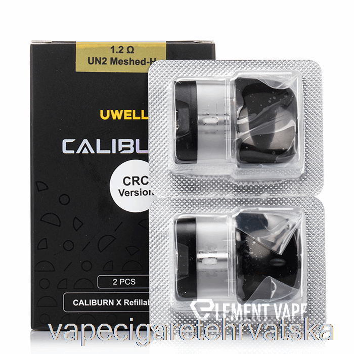 Vape Cigarete Uwell Caliburn X Zamjenske Kapsule 3 Ml Kapsule + Zavojnica Od 1,2 Ohma